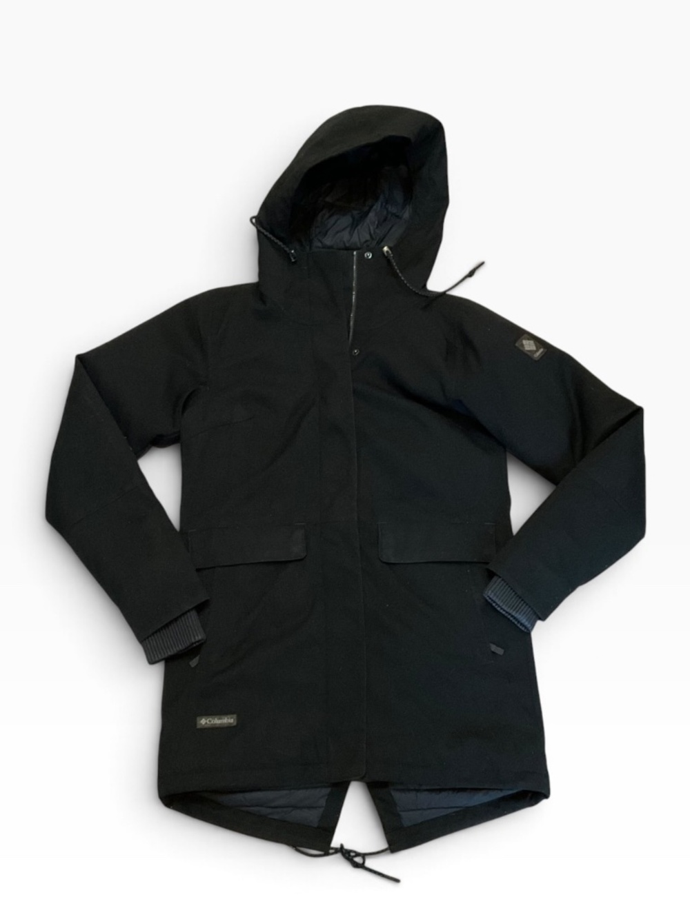 Columbia womens Pulaski Parka Size XS Black Winter Jacket